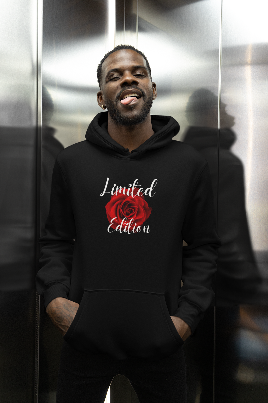 Unisex Limited Edition Black Hoodie