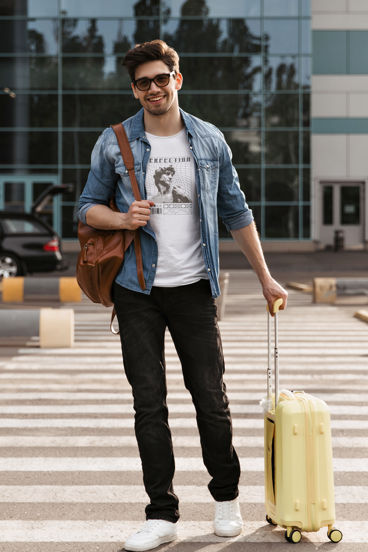 Perfection Short Sleeve White T-Shirt