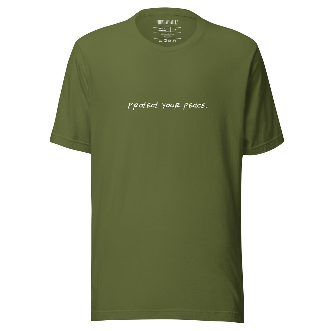 Unisex "Protect Your Peace" T-shirt